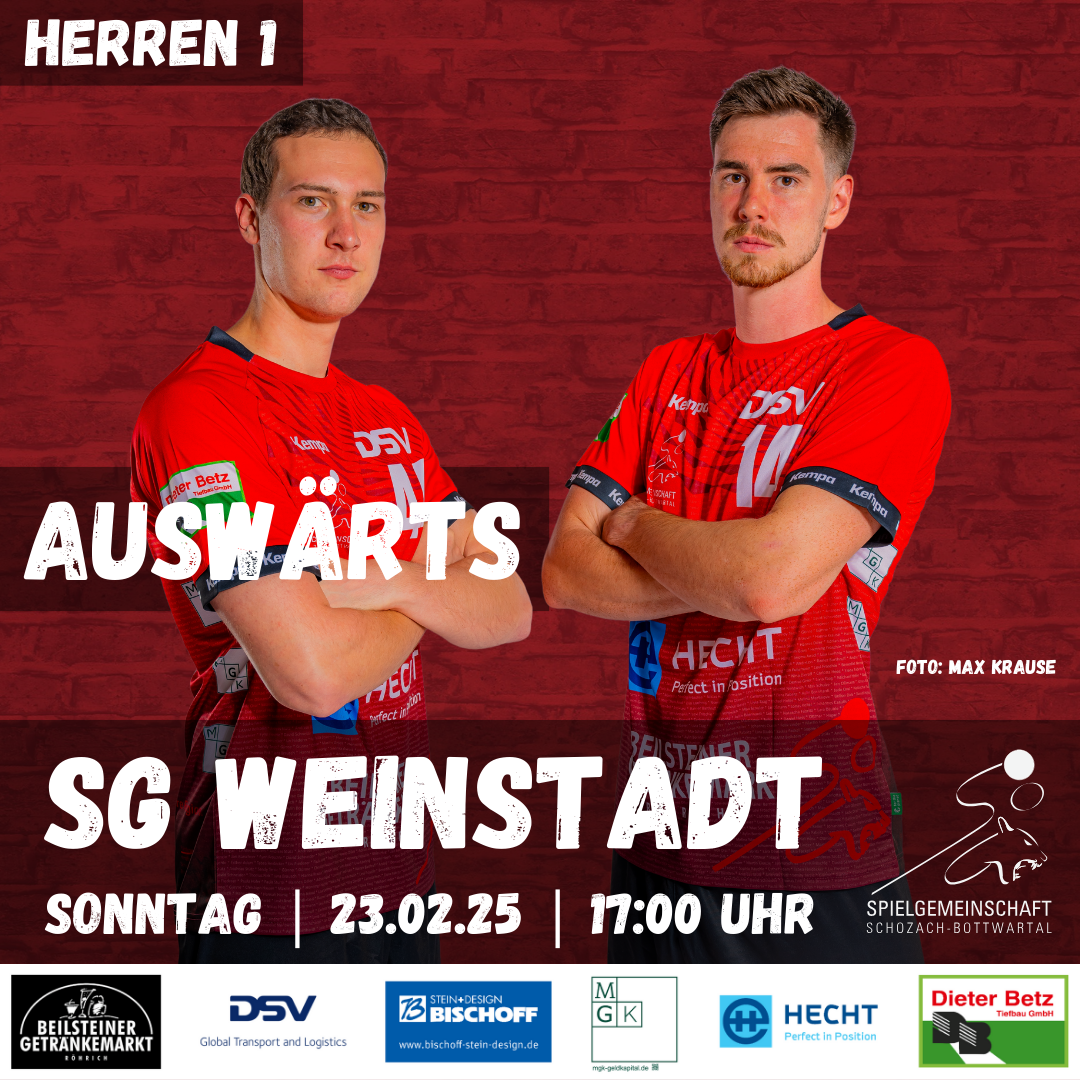 Herren 1 – auswärts in Weinstadt