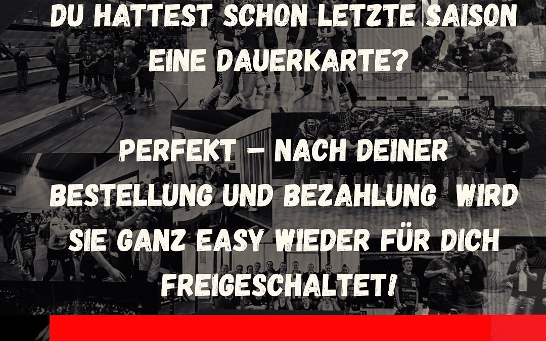 Hattest du schon letzte Saison eine Dauerkarte?